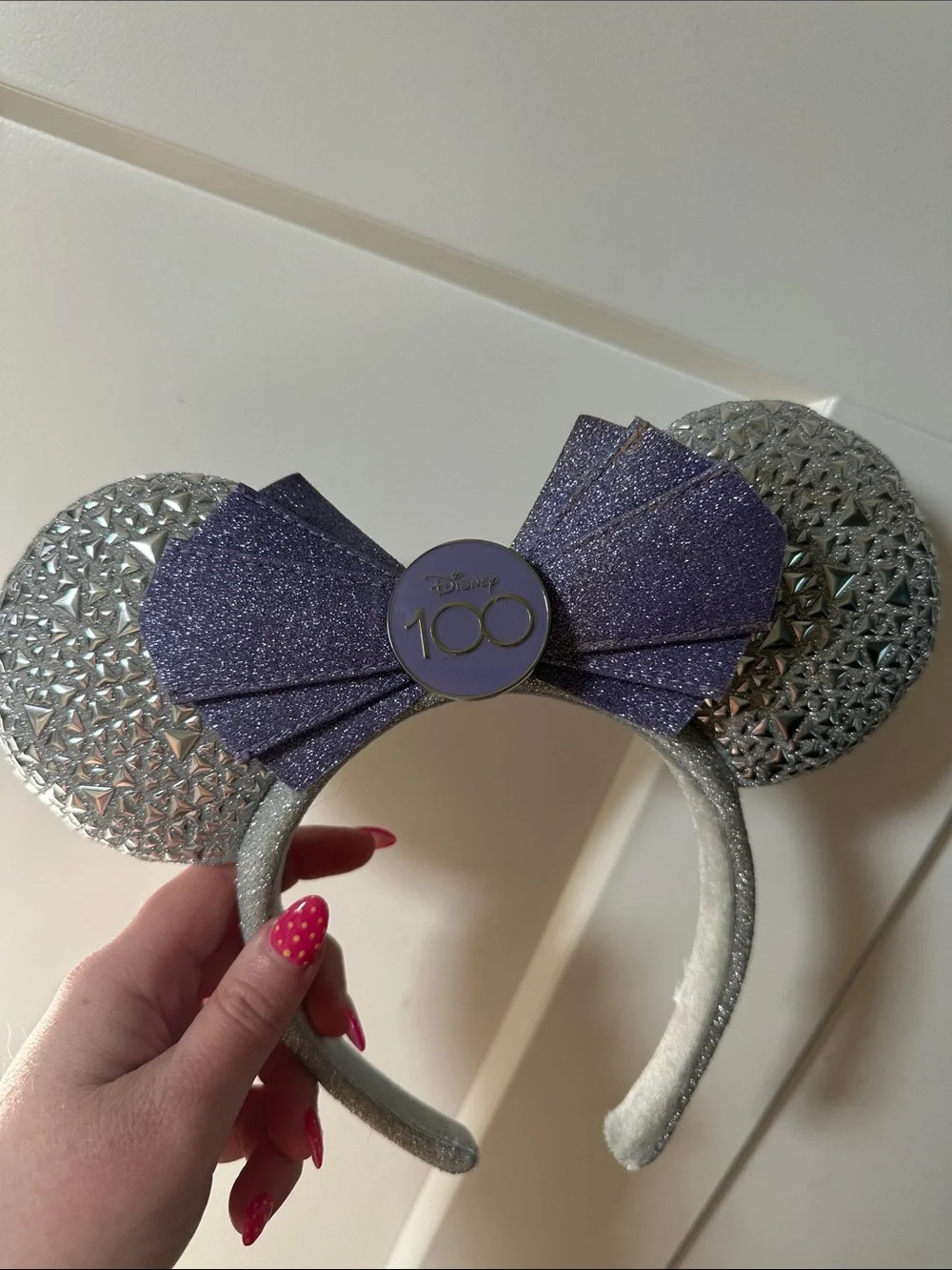 Disney 100 Minnie Ears Headband- GUC